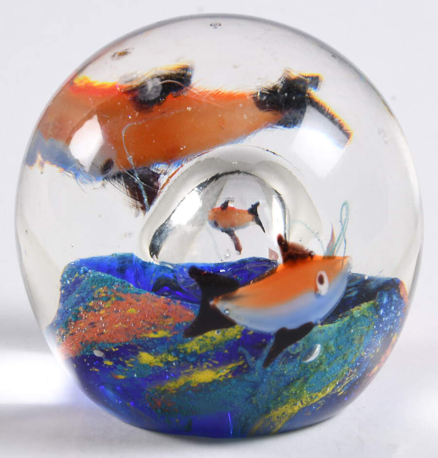 Murano Figurines Aquarium Central Bubble - No Box by Murano Glass-1