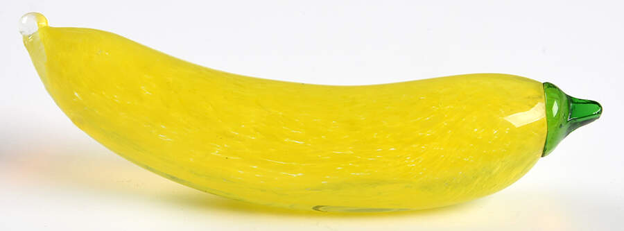 Murano Figurines Banana Paperweight - No Box by Murano Glass-1