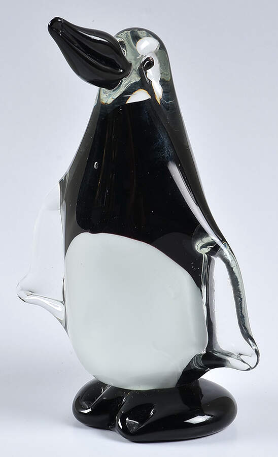 Murano Figurines Penguin - No Box by Murano Glass-1