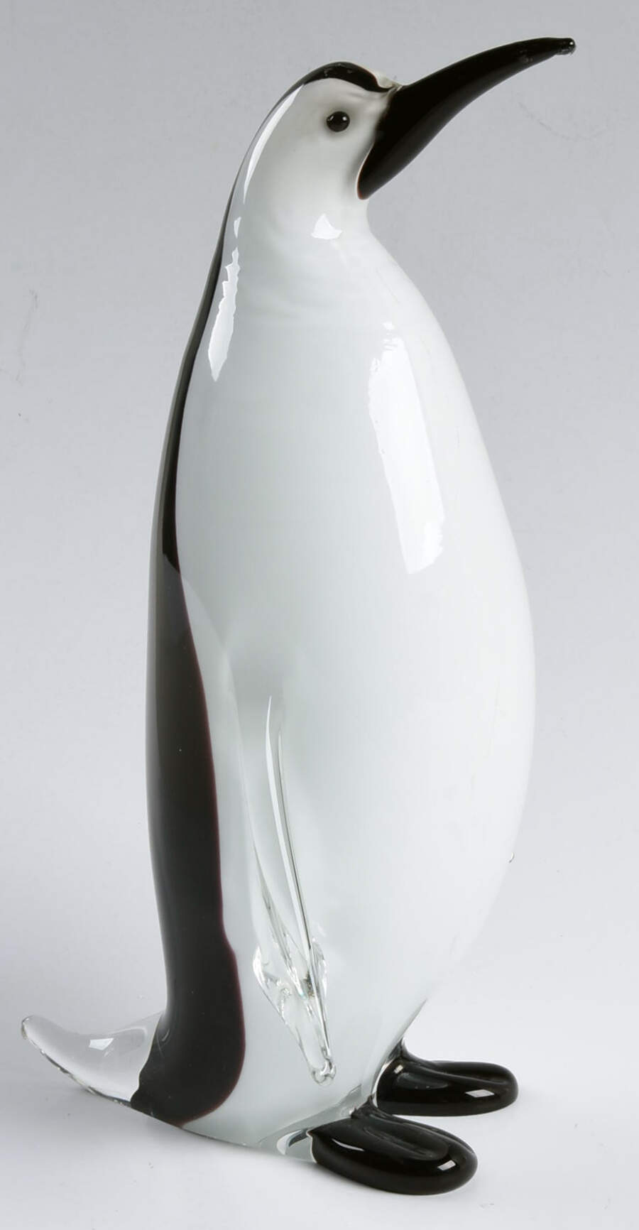 Murano Figurines Penguin-Black And White - No Box by Murano Glass-1