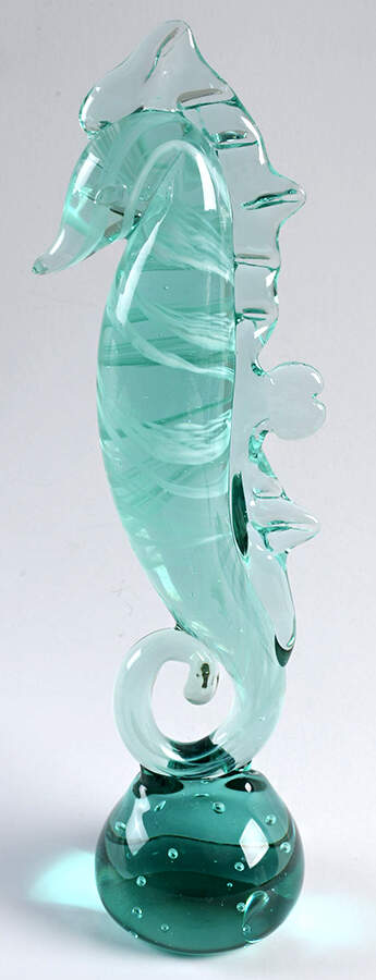 Murano Figurines Seahorse - Nb642, No Box by Murano Glass-1