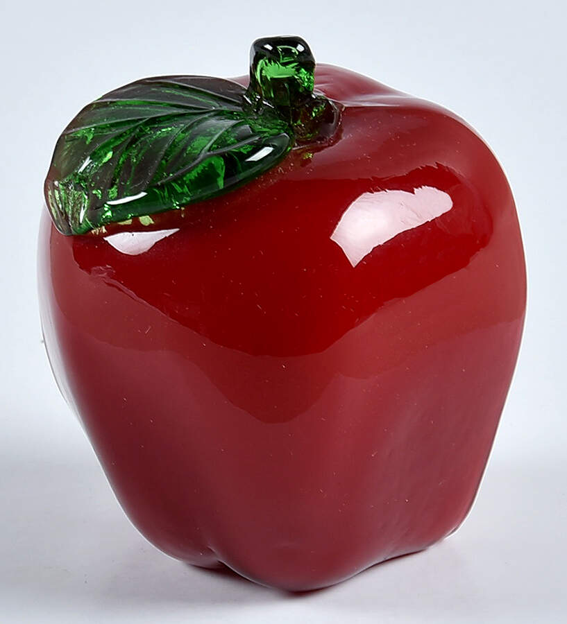 Murano Figurines Bell Pepper Red - Nb771, No Box by Murano Glass-1