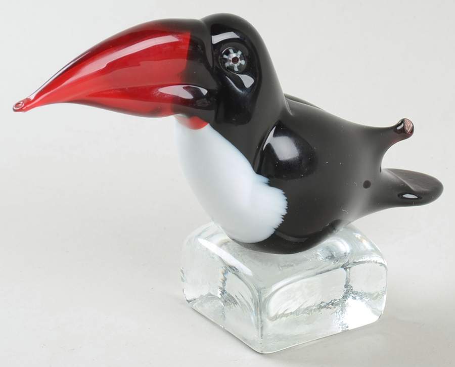 Murano Figurines Toucan - No Box by Murano Glass-1