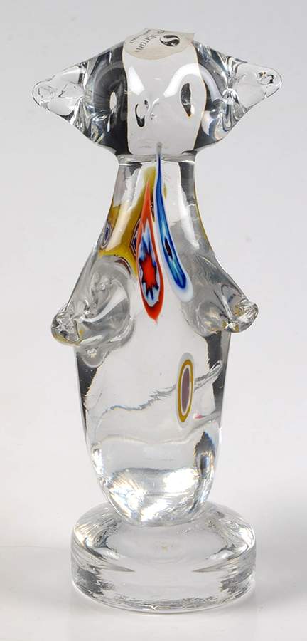 Murano Figurines Sitting Cat - No Box by Murano Glass-1
