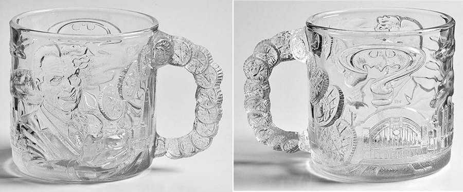Batman Forever Mug Two Face - No Box by McDonalds-1