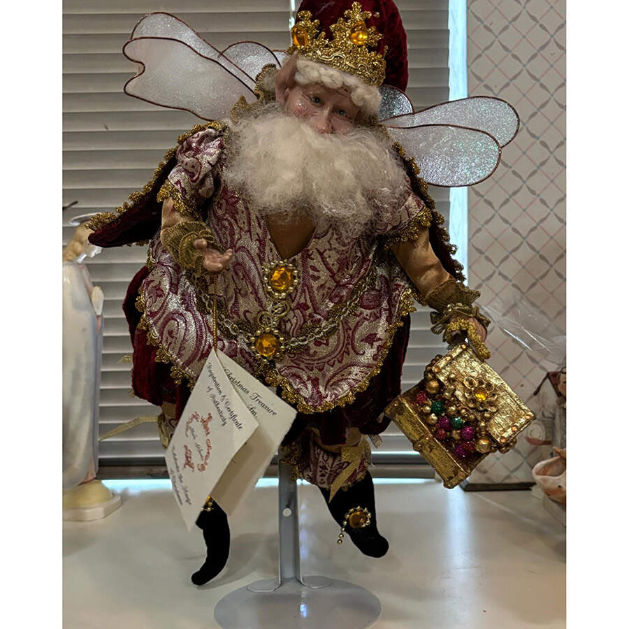 Christmas Fairies Christmas Treasure Fairy-Small - No Box by Mark Roberts-1
