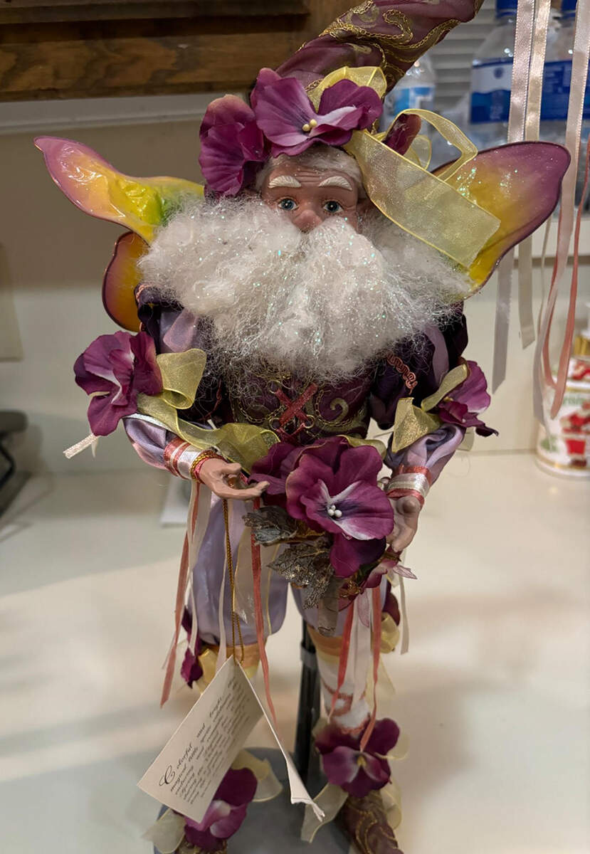 Christmas Fairies Pansy Fairy-Small - Boxed by Mark Roberts-1