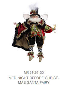Christmas Fairies Medium Night Before Christmas Santa Fair - No Box 161a by Mark Roberts-1