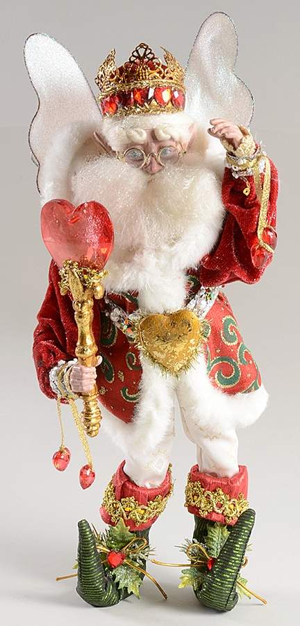 Christmas Fairies Medium King Of Hearts Fairy - Boxed by Mark Roberts-1