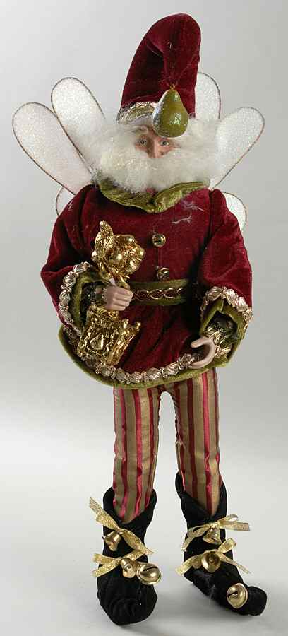 Twelve Days of Christmas Fairy Partridge In A Pear Tree Fairy- Medium - With Box by Mark Roberts-1