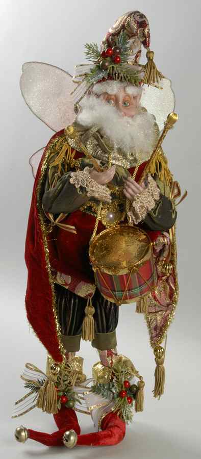 Twelve Days of Christmas Fairy Twelve Drummers Drumming Fairy - Medium - No Box by Mark Roberts-1