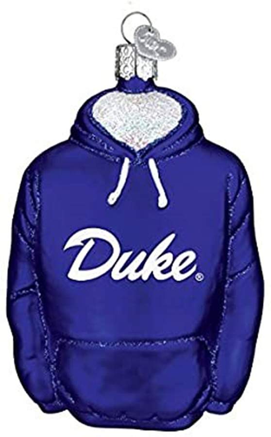 Collegiate Collection Duke University Hoodie - Boxed by Old World Christmas (Newer)-1