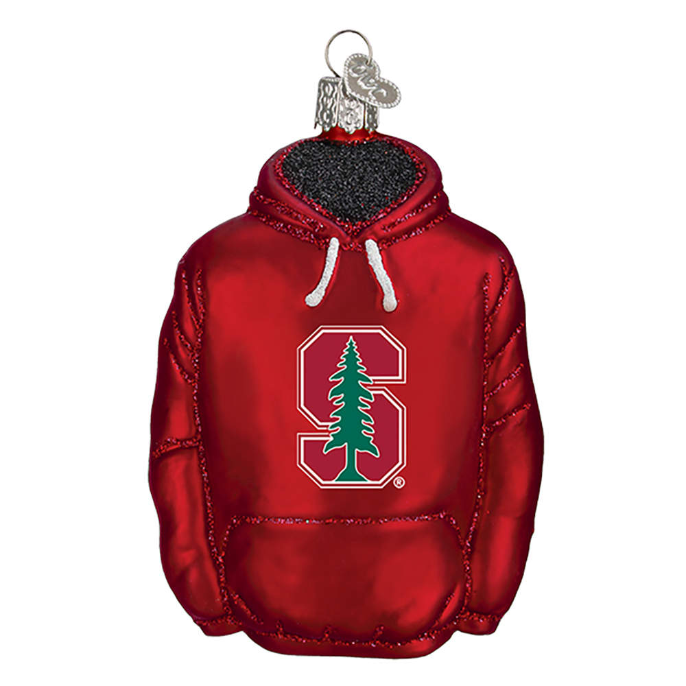 Collegiate Collection Stanford University Hoodie - Boxed by Old World Christmas (Newer)-1