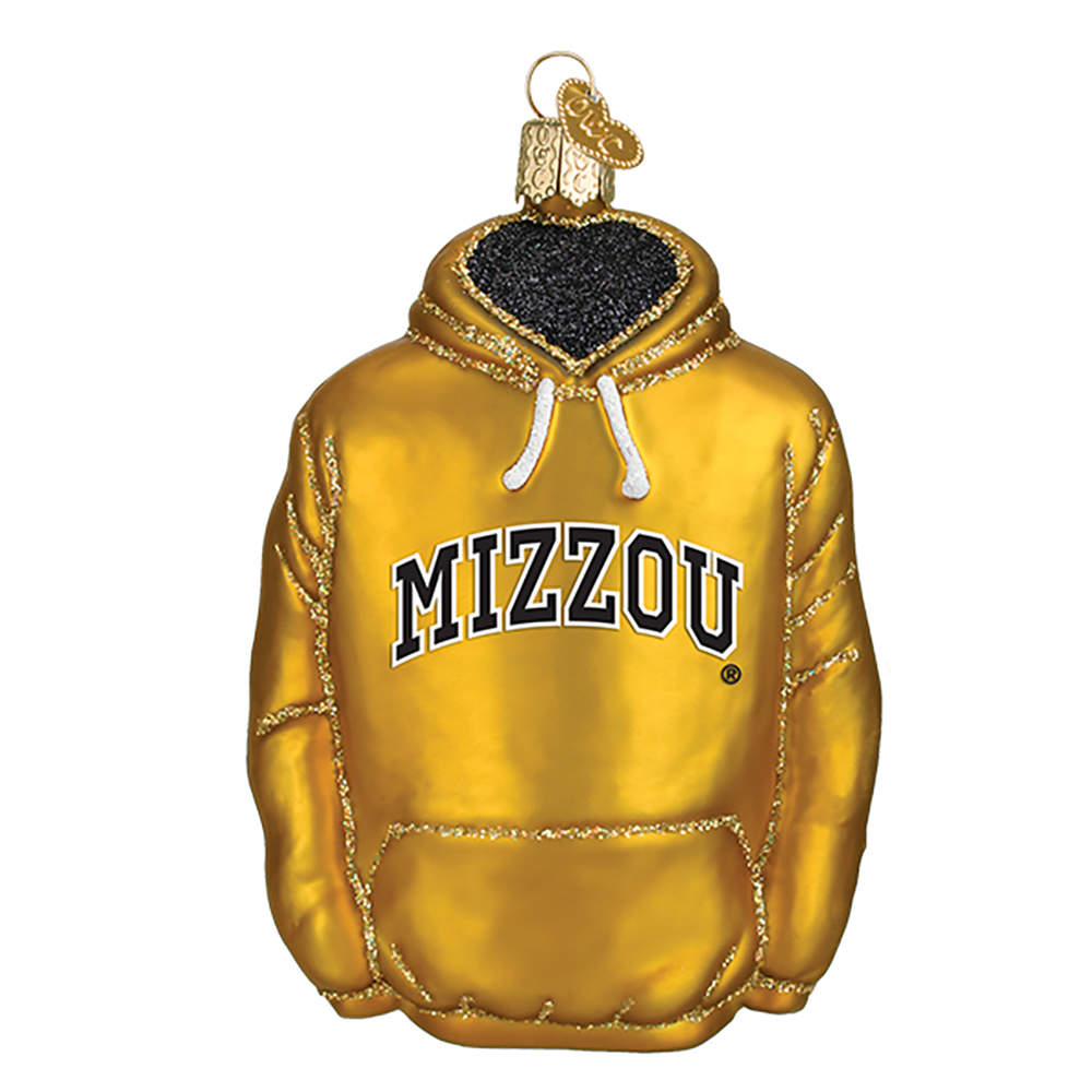 Collegiate Collection University Of Missouri Hoodie - Boxed by Old World Christmas (Newer)-1