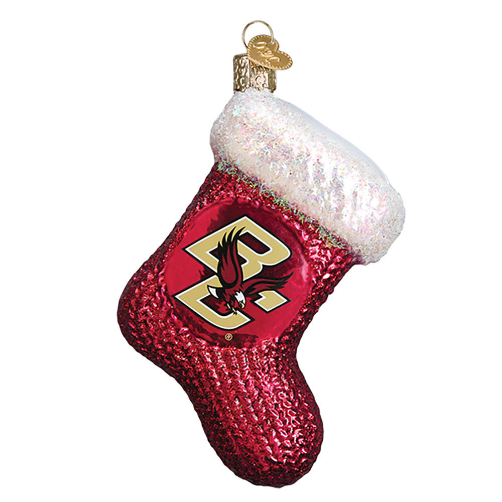 Collegiate Collection Boston College Stocking - No Box by Old World Christmas (Newer)-1