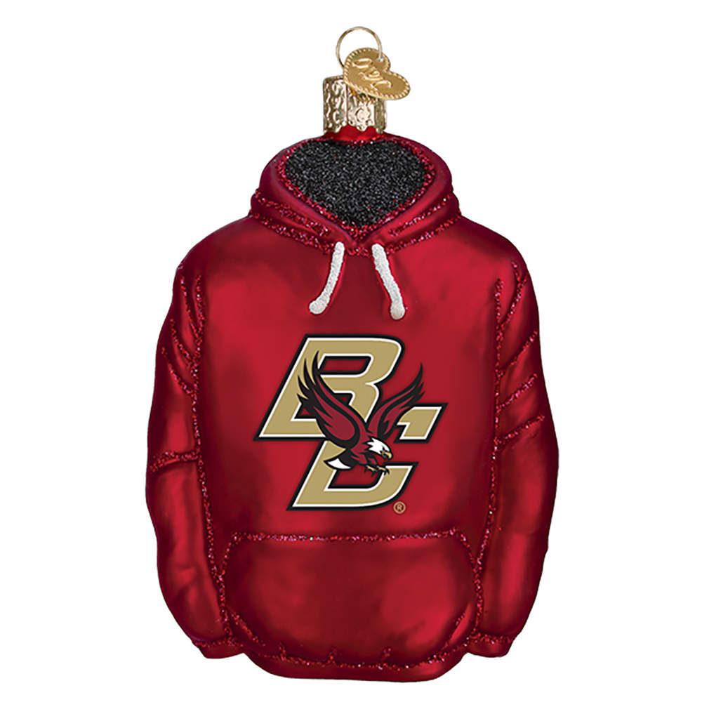 Collegiate Collection Boston College Hoodie - No Box by Old World Christmas (Newer)-1