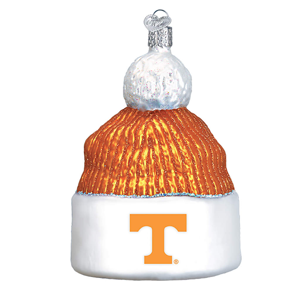 Collegiate Collection Univ Of Tennessee Beanie - Boxed by Old World Christmas (Newer)-1