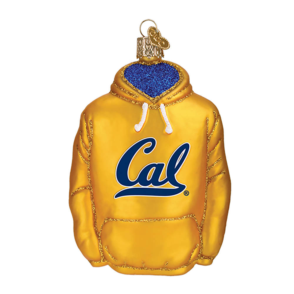 Collegiate Collection Univ Of California Hoodie - Boxed by Old World Christmas (Newer)-1
