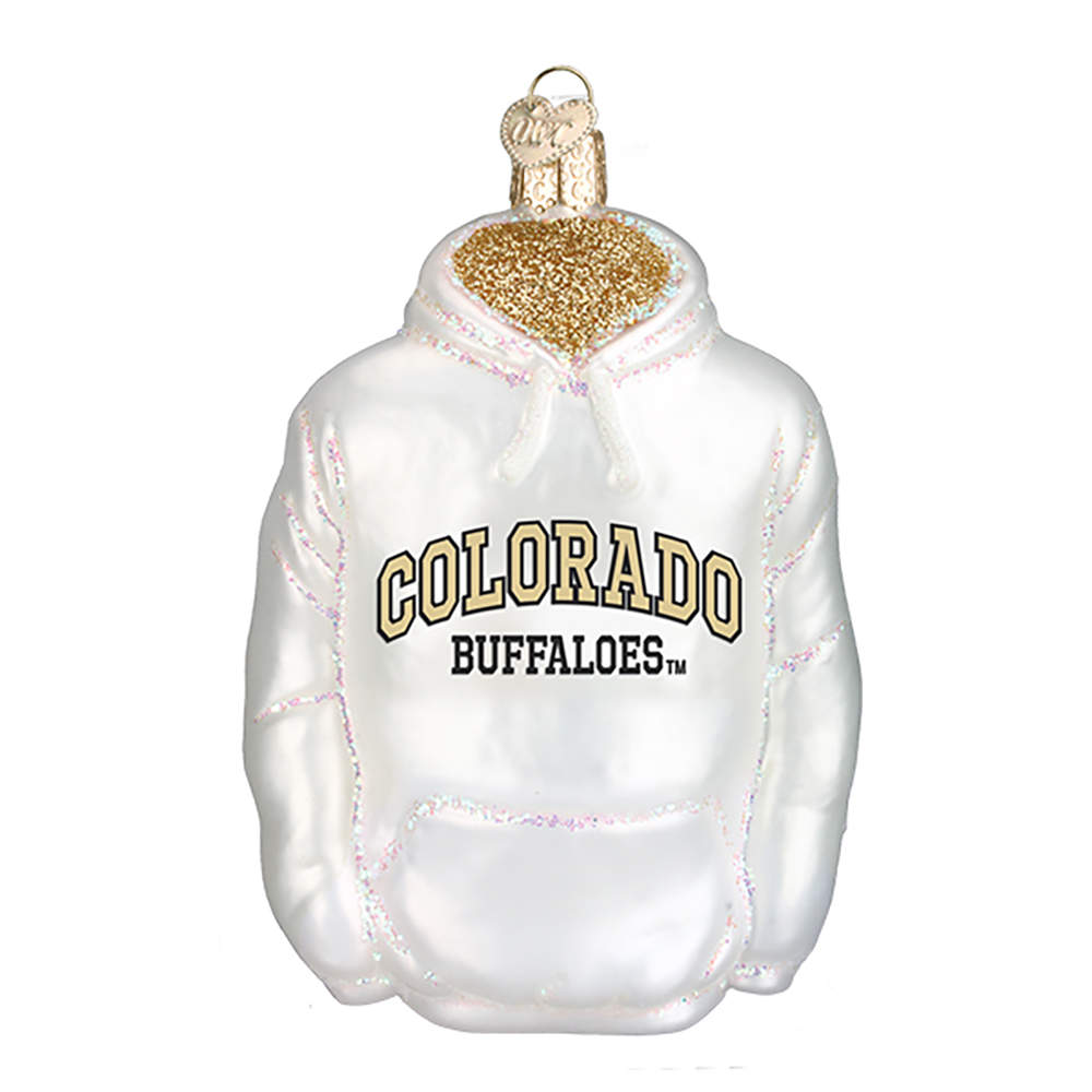 Collegiate Collection University Of Colorado Hoodie - No Box by Old World Christmas (Newer)-1