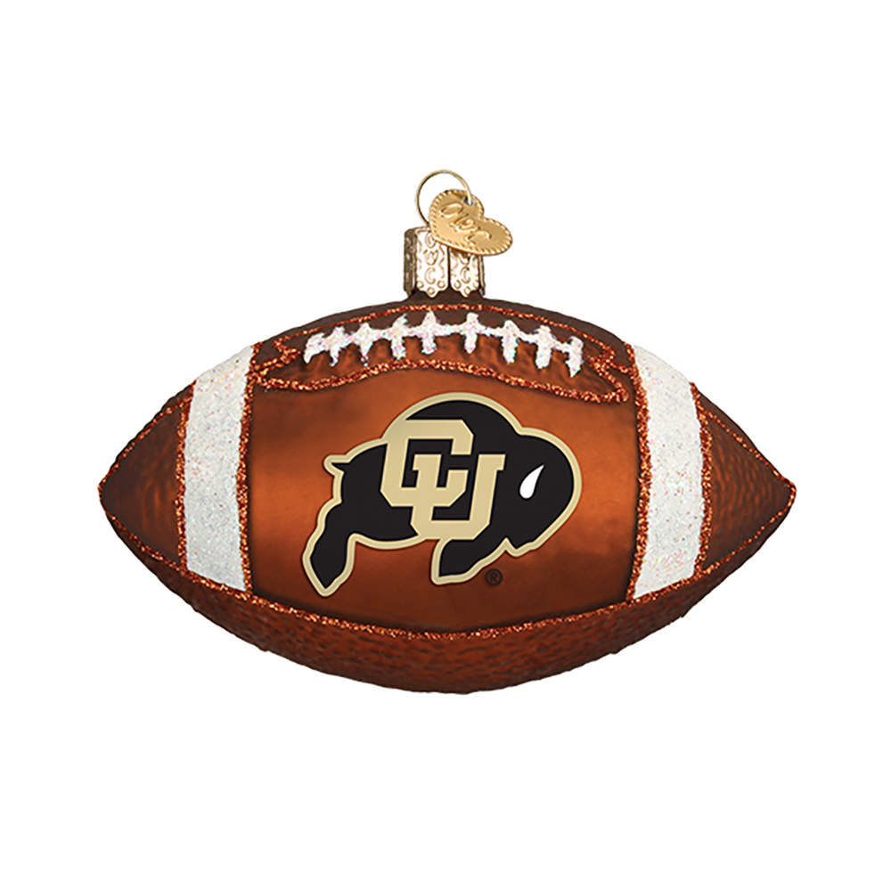 Collegiate Collection University Of Colorado Football - Boxed by Old World Christmas (Newer)-1