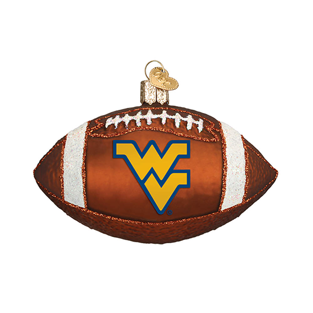 Collegiate Collection Univ Of West Virginia Football - No Box by Old World Christmas (Newer)-1