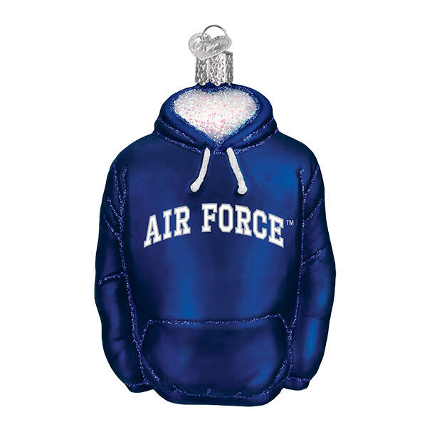 Collegiate Collection Air Force Hoodie - Boxed by Old World Christmas (Newer)-1