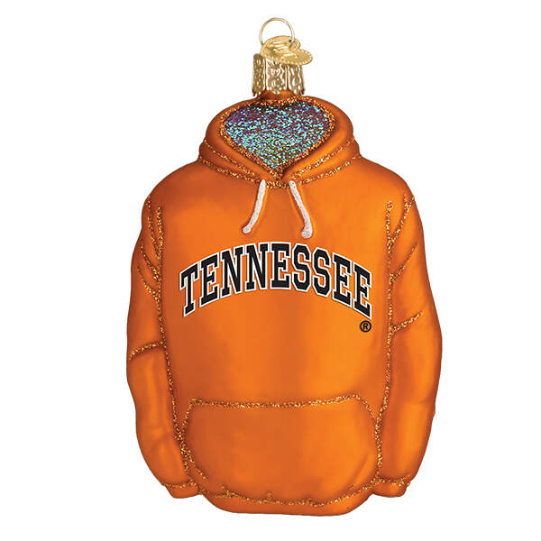 Collegiate Collection Univ Of Tennessee Hoodie - Boxed by Old World Christmas (Newer)-1