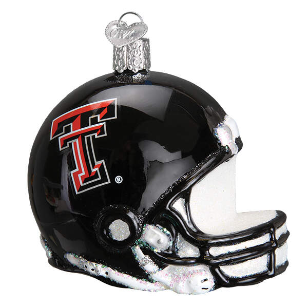 Collegiate Collection Texas Tech University Helmet - Boxed by Old World Christmas (Newer)-1