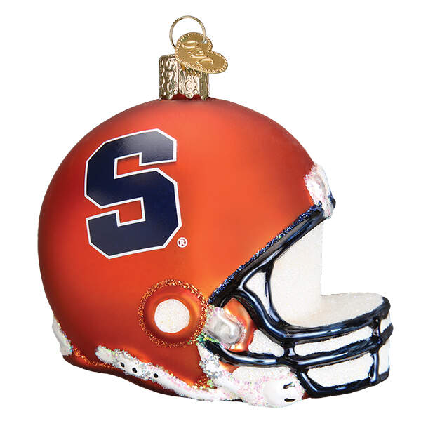 Collegiate Collection Syracuse University Helmet - Boxed by Old World Christmas (Newer)-1