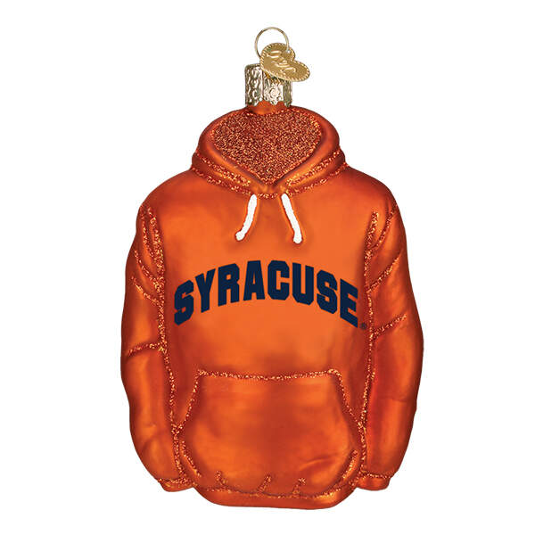 Collegiate Collection Syracuse University Hoodie - Boxed by Old World Christmas (Newer)-1
