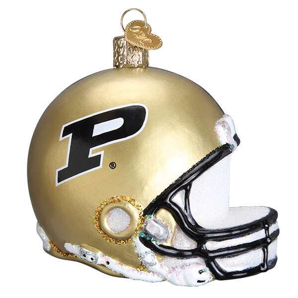 Collegiate Collection Purdue University Helmet - Boxed by Old World Christmas (Newer)-1