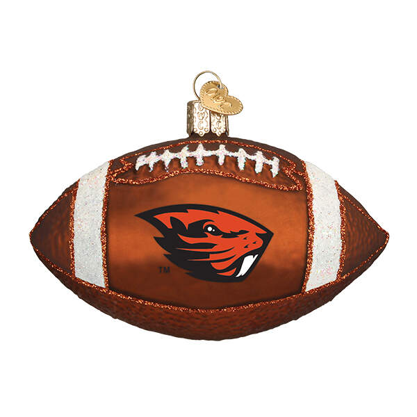 Collegiate Collection Oregon State Univ Football - Boxed by Old World Christmas (Newer)-1