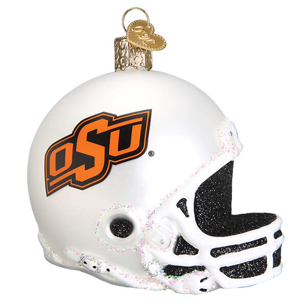 Collegiate Collection Oklahoma State Univ Helmet - Boxed by Old World Christmas (Newer)-1