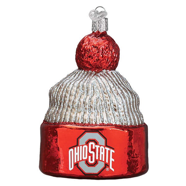 Collegiate Collection Ohio State University Beanie - Boxed by Old World Christmas (Newer)-1