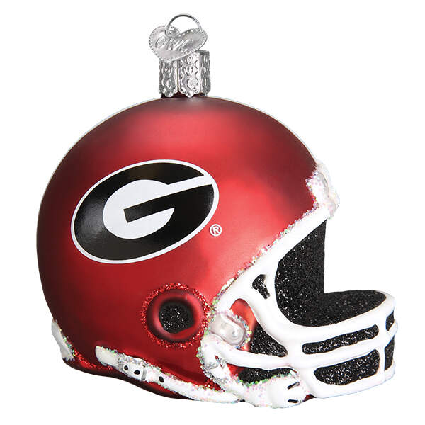 Collegiate Collection University Georgia Helmet - Boxed by Old World Christmas (Newer)-1