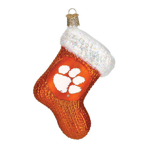 Collegiate Collection Clemson University Stocking - No Box by Old World Christmas (Newer)-1