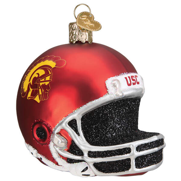 Collegiate Collection Usc Football Helmet - No Box Nb371 by Old World Christmas (Newer)-1