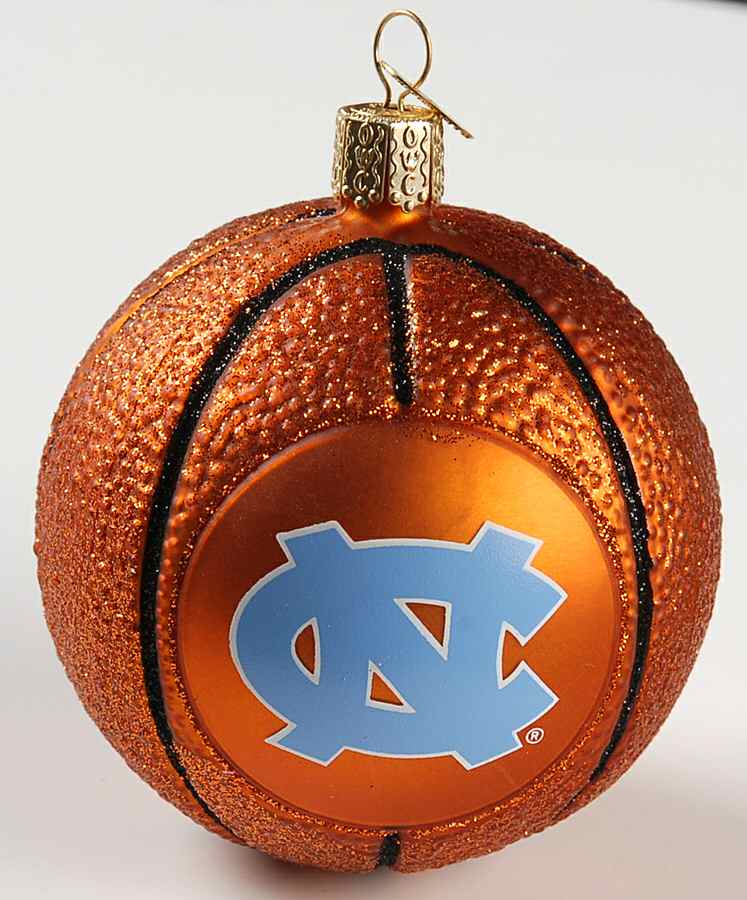 Collegiate Collection Univ Of North Carolina Basketball - Boxed by Old World Christmas (Newer)-1