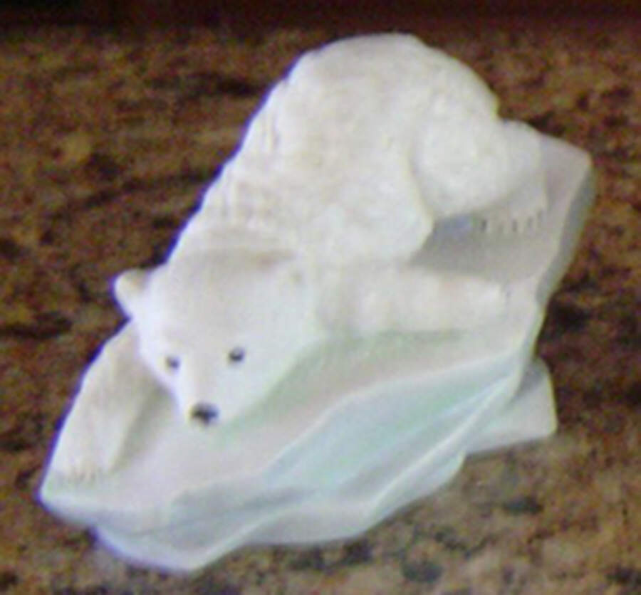 Polar Expedition Polar Bear Cub Sliding - No Box by Maruri-1