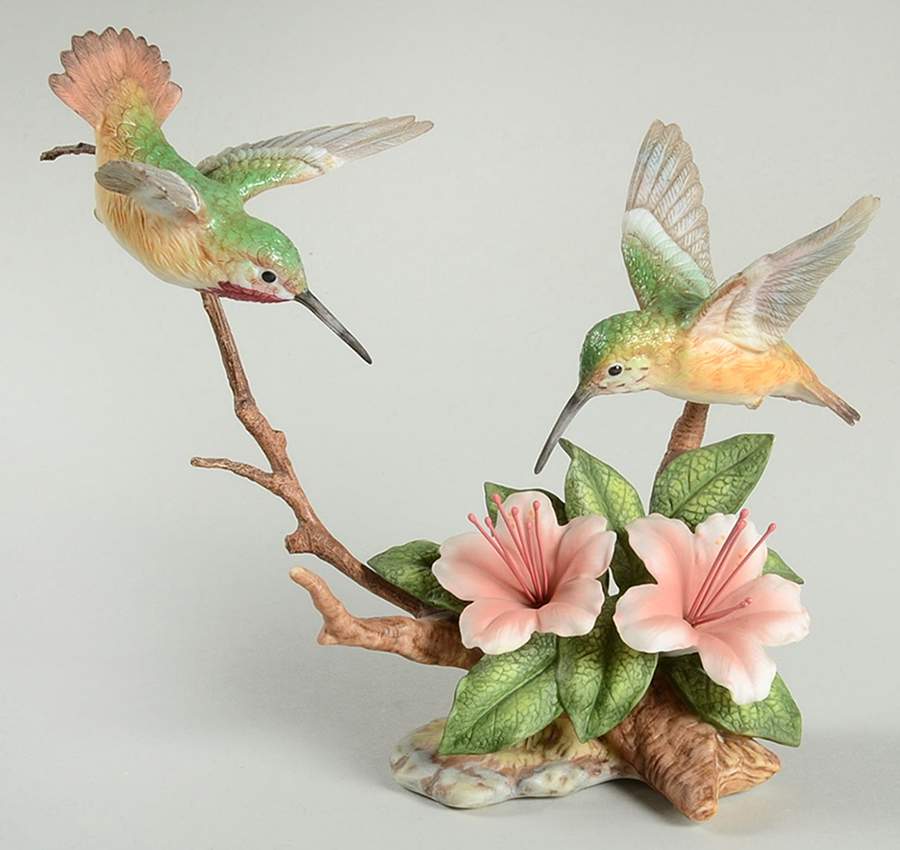 Hummingbirds Calliope W/ Azalea - Boxed by Maruri-1