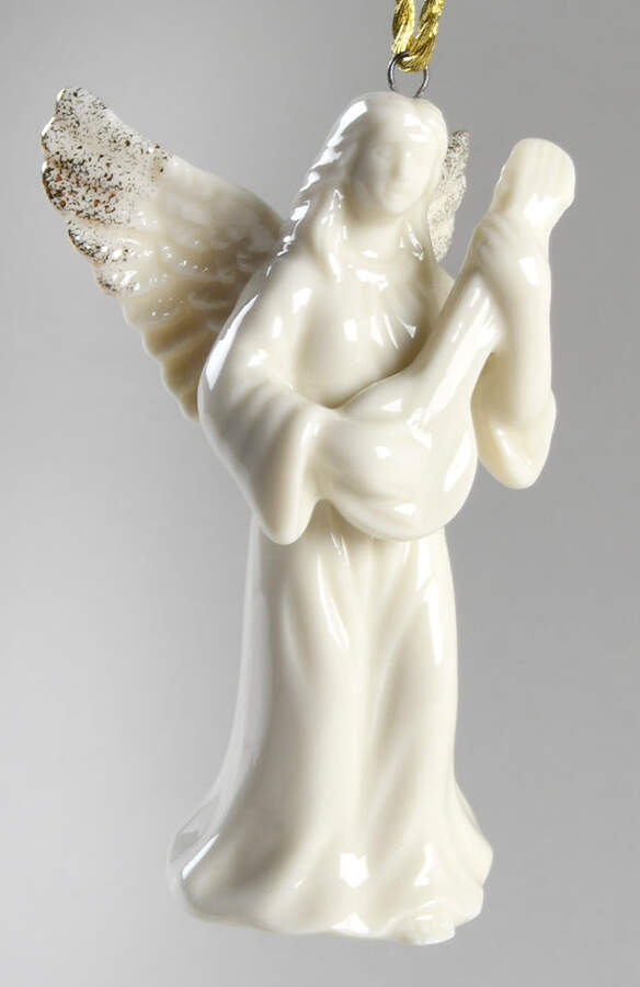 Holiday Splendor Angel Mini With Lute - No Box by Mikasa-1