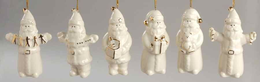 Holiday Splendor Santa-Set Of 6 - Boxed by Mikasa-1