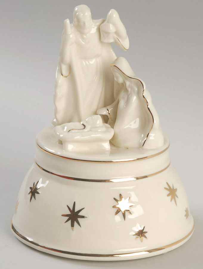 Holiday Splendor Music Box-Nativity - No Box by Mikasa-1