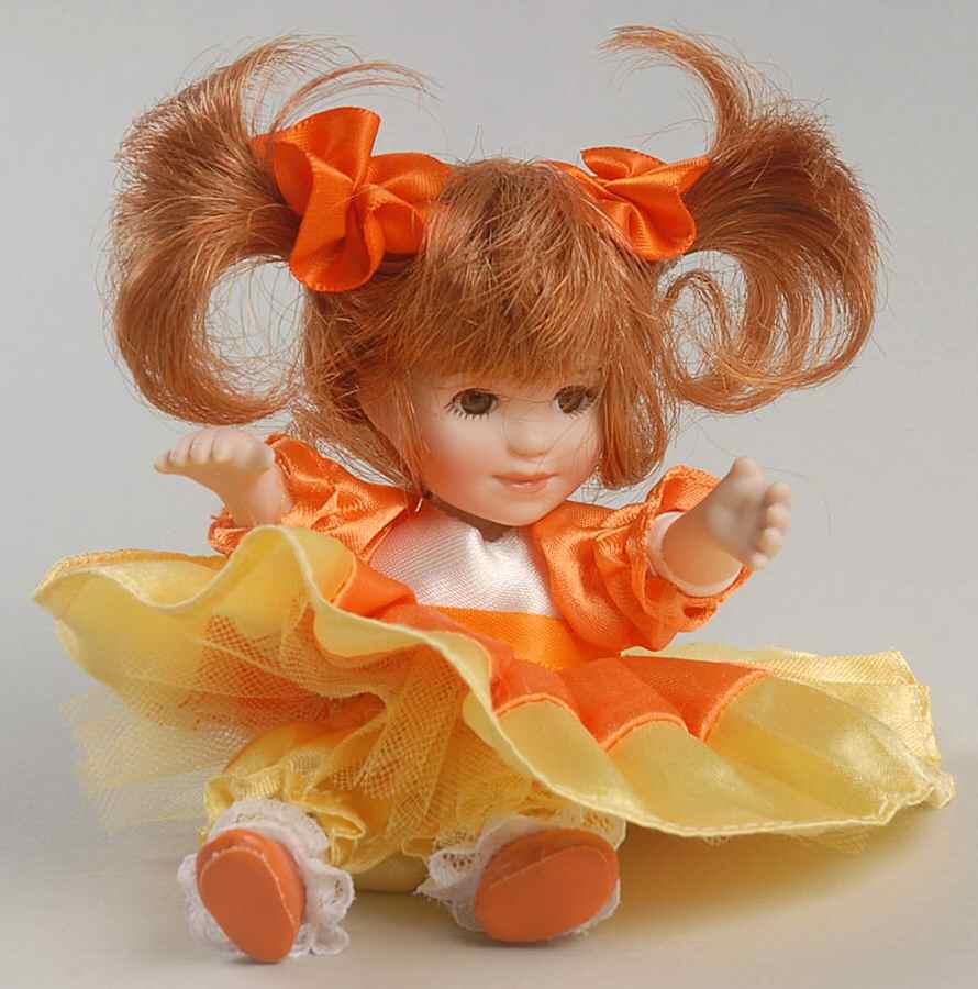 Marie Osmond Tinier Tots Dolls Candy Corn - No Box by Marie Osmond Doll-1