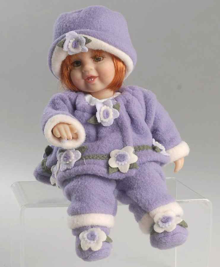 Babies a Blossom Pansy - With Box by Marie Osmond Doll-1