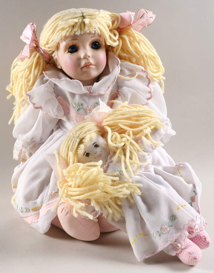 Marie Osmond Toddler Dolls Sunshine And Happiness - Boxed by Marie Osmond Doll-1