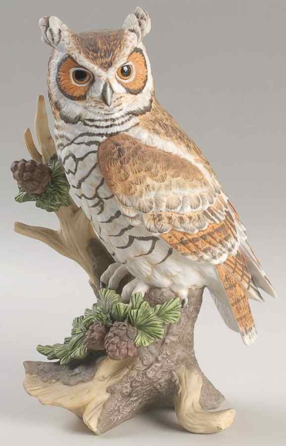 Eyes of the Night Great Horned Owl-Large - Boxed by Maruri-1