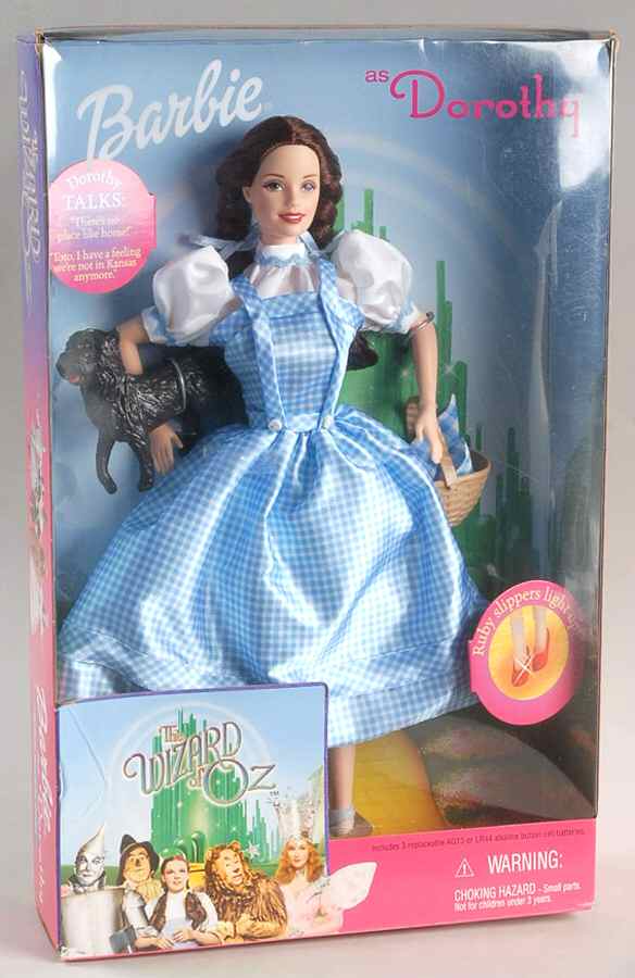 Wizard of Oz Barbie As Dorothy - With Box by Mattel-1