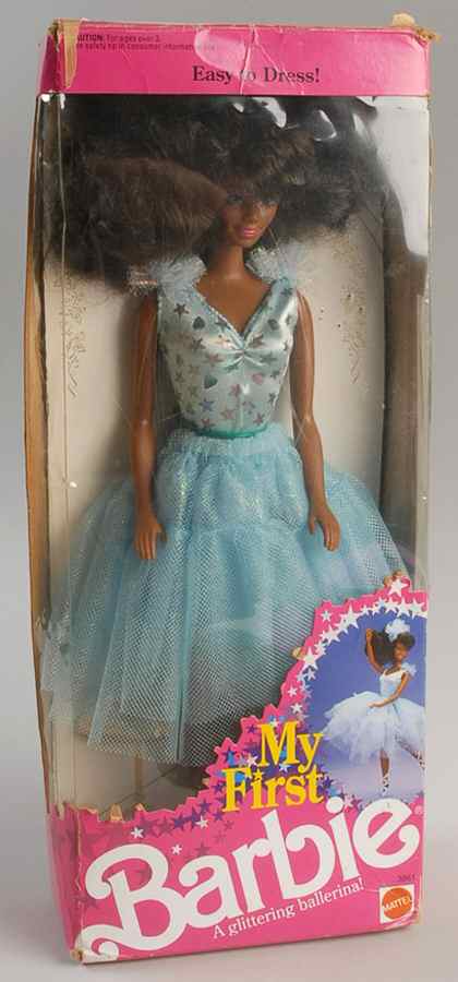 My First Barbie Ballerina -African American - No Box by Mattel-1