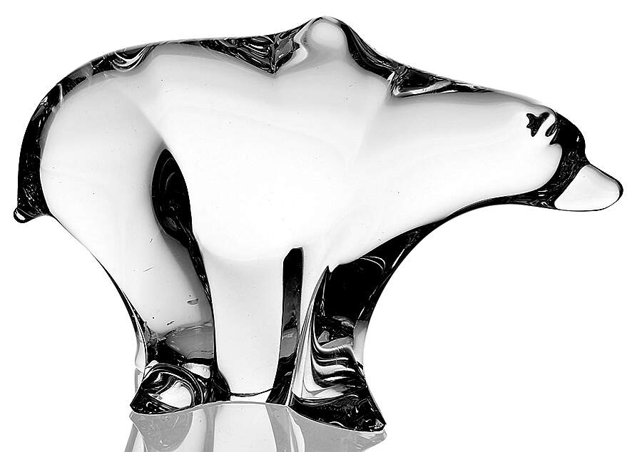 Marcolin Art Crystal Figurine Bear-Clear - No Box by Marcolin Art Crystal-1